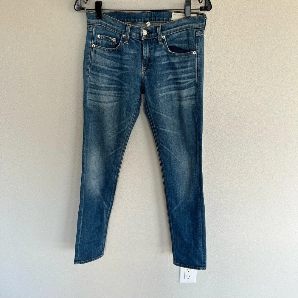 Rag & Bone The Dre Boyfriend Jeans Bradford Denim Casual Women’s 25 - Picture 3 of 11